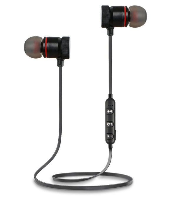 RapGear Magnetic Bluetooth Headset - Black